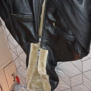Women's sean Alexander's New York leather coat